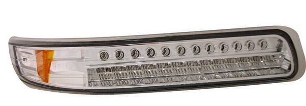 Chevrolet Silverado Anzo LED Parking Lights - Chrome with Amber - 511054