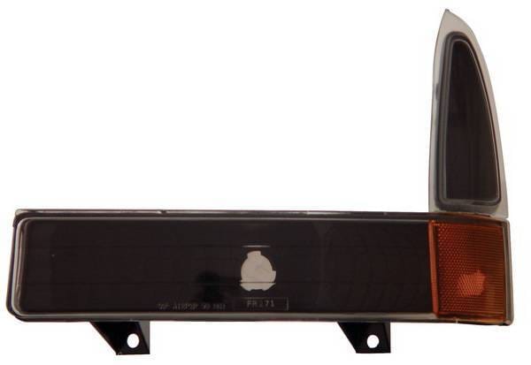 Ford Excursion Anzo Parking Lights - Black with Amber Reflector - 511040