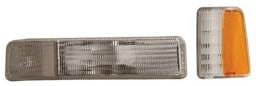 Dodge Dakota Anzo Parking Lights - Clear with Amber Reflectors - 511047