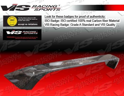 Lexus IS VIS Racing OEM Techno-R 2 Carbon Fiber Spoiler - 00LXIS34DTNR2-003C