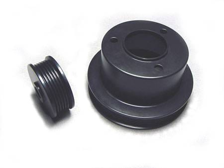 Auto Specialties Crank Pulley with 25 Percent Reduction - Full Charge 950 RPM - Nitride - 543801