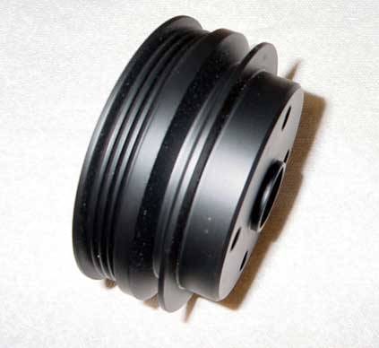 Auto Specialties Crank Pulley with 25 Percent Reduction - Full Charge 850 RPM - Nitride - 546700
