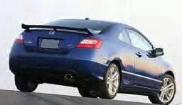 Honda Civic 2DR VIS Racing Factory Style Spoiler - 06HDCVC2DOE-003