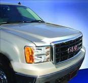 Chevrolet Silverado AVS Aeroskin Hood Shield - Chrome - 622013