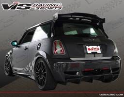 Mini Cooper VIS Racing Euro Concept Carbon Roof Spoiler - 07BMMCS2DERC-023C