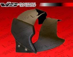 Subaru WRX VIS Racing VRS Rear Spoiler with Carbon Center Deck - 08SBWRXHBVRS-023CC