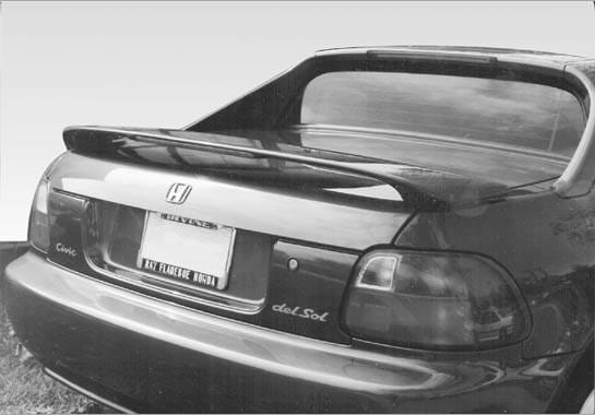 Honda Del Sol VIS Racing 2 Leg Wing with Light - 491051-2L-1
