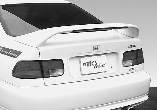 Honda Civic 2DR VIS Racing Thruster Style Wing with Light - 591036-V26L