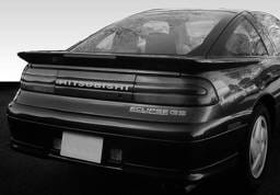 Mitsubishi Eclipse VIS Racing Factory Style Wing with Light & Wiper Hole - 3PC - 591038L