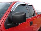 Ford F150 AVS Ventvisor Deflector - Chrome - 4PC - 684738