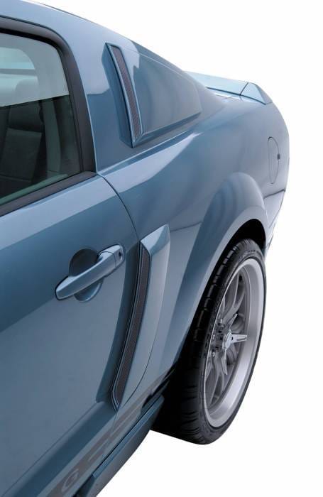 Ford Mustang 3dCarbon Side Quarter Panel Scoop - Pair - 691019 thumbnail 3