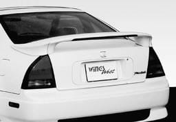 Honda Prelude VIS Racing Custom Mid-Wing with Light - 3PC - 591256-V26L