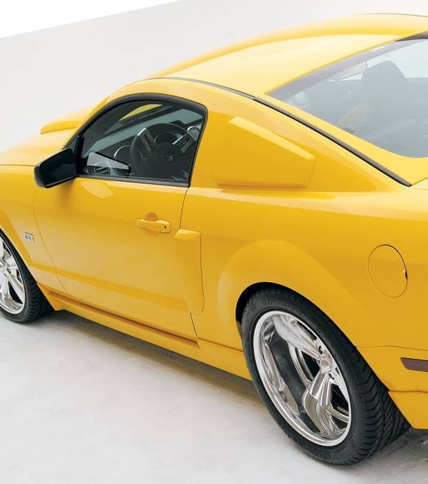 Ford Mustang 3dCarbon Window Scoop - Pair - 691018 thumbnail 2