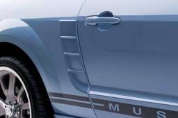 Ford Mustang 3dCarbon Side Quarter Panel Pony Vent - Pair - 691028