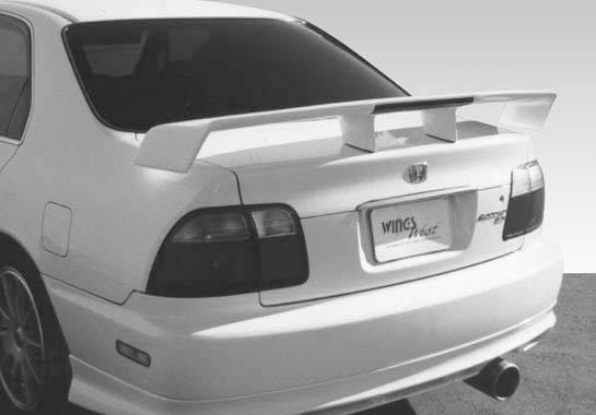 Honda Civic 2DR & 4DR VIS Racing Touring Style Wing with Light - 591266L-8