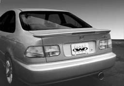 Honda Civic 2DR VIS Racing Custom Flushmount Wing with Light - 591322L