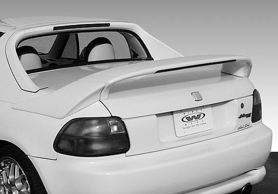 Honda Del Sol VIS Racing Custom Mid-Wing with Light - 3PC - 591415-V26L