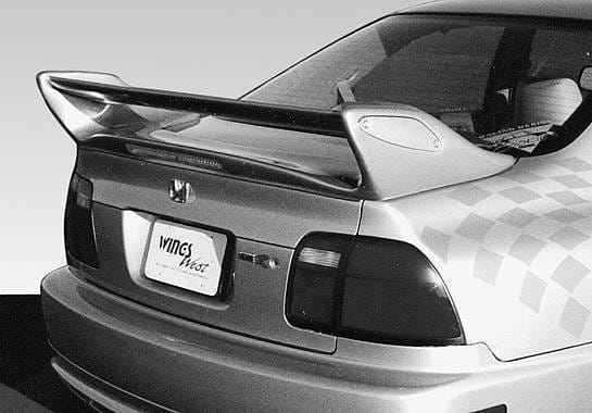 Honda Accord 2DR & 4DR VIS Racing Adjustable Commando Style Wing with Light - 591384L
