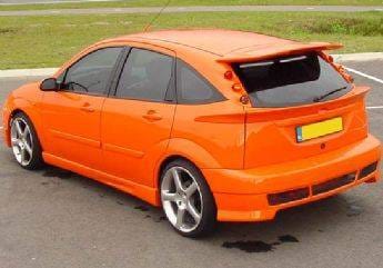 Ford Focus Wagon VIS Racing ZX3 Whaletail Roof Spoiler Wing with Light - 591519L