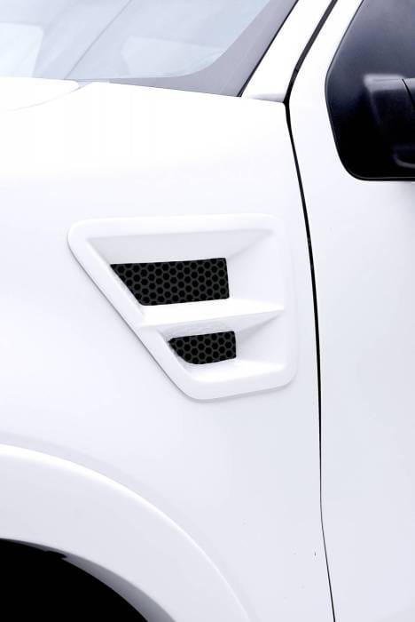 Ford F150 3dCarbon Type I Front Fender Vent with Grille & Horizontal Cross Bar- Pair - 691106 thumbnail 2