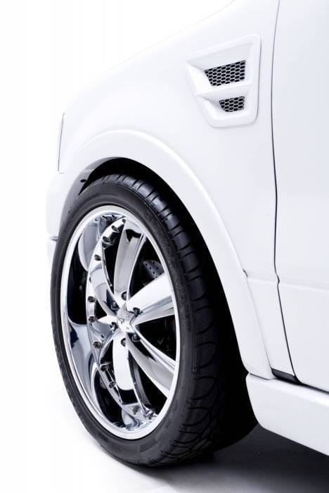 Ford F150 3dCarbon Type I Front Fender Vent with Grille & Horizontal Cross Bar- Pair - 691106 thumbnail 4