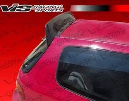 Honda Civic HB VIS Racing Back Street Carbon Fiber Roof Spoiler - 92HDCVCHBBS-023C