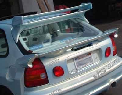 Honda Civic HB VIS Racing Invader-6 Mid Wing - 96HDCVCHBINV6-013