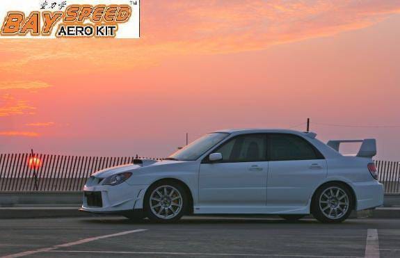 Subaru Impreza Bayspeed Zero Sport Style Side Skirts - 1194ZS
