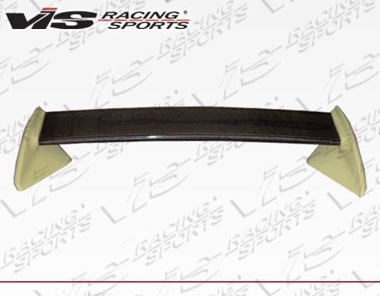 Mazda RX-7 VIS Racing 99-Spec Style Spoiler with Carbon Center deck - 99MZRX72DOE-003CC thumbnail 3