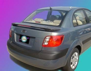 Hyundai Accent 4DR California Dream Custom Style Spoiler with Light - Unpainted - 162L