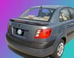 Hyundai Sonata California Dream Custom Style Spoiler with Light - Unpainted - 162L