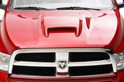 Dodge Ram 3dCarbon Hood Scoop - 21 Inch - 691322