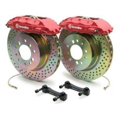 Volkswagen Golf GTI Brembo Gran Turismo Brake Kit with 4 Piston 328x28 Disc & 2-Piece Rotor - Front - 1Ax.6011A thumbnail 2