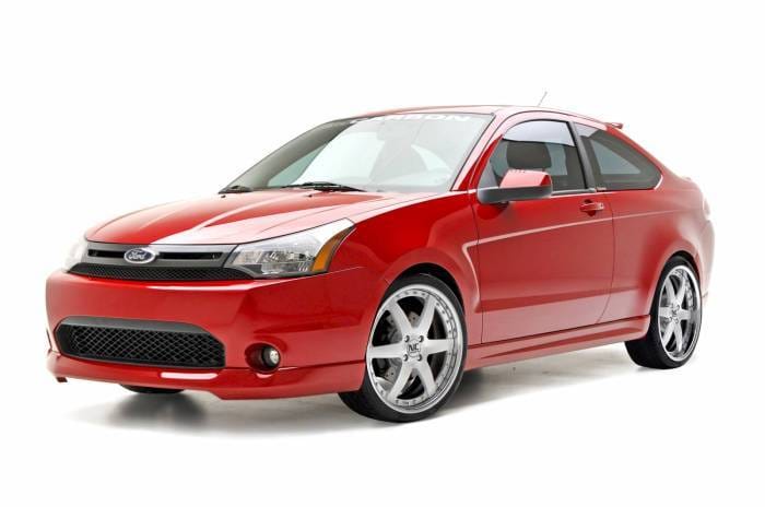 Ford Focus 4DR 3dCarbon Front Air Dam - 691544 thumbnail 2