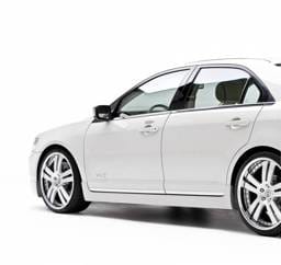 Mercury Milan 3dCarbon Lower Door Moldings - Chrome Plated Stainless Steel - 4PC - 691555