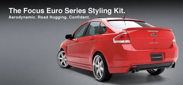 Ford Focus 3dCarbon Body Kit - 4PC - 691594 thumbnail 3