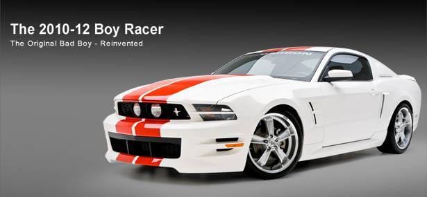 Ford Mustang 3dCarbon Boy Racer Body Kit - 4PC - 691613