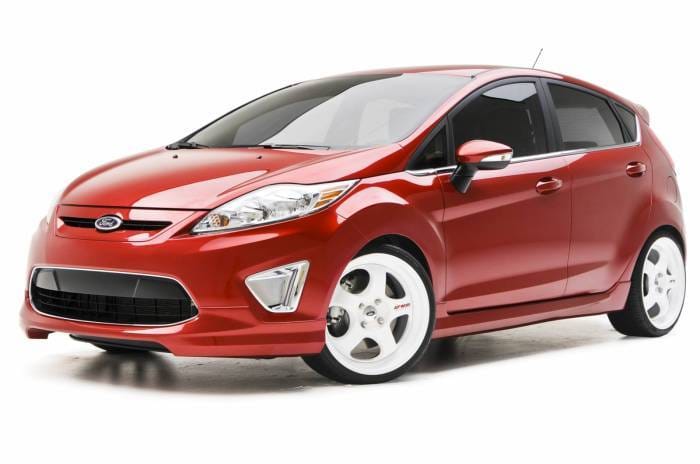 Ford Fiesta 3dCarbon Front Air Dam - 691621 thumbnail 2