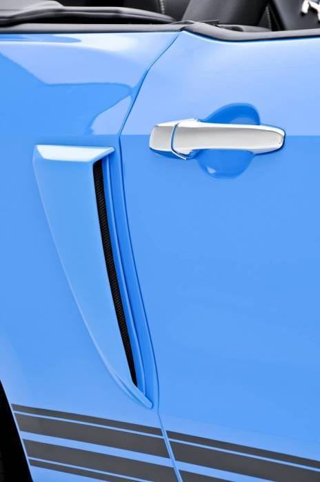 Ford Mustang 3dCarbon Side Quarter Panel Scoop with Gel Decals - Pair - 691605