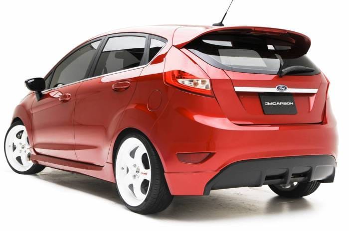 Ford Fiesta 3dCarbon Rear Lower Skirt - 691622 thumbnail 2
