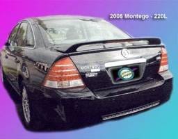 Mercury Sable California Dream Custom Style Spoiler with Light - Unpainted - 220L