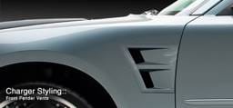 Dodge Charger 3dCarbon Front Fender Vents - Right & Left - 691977