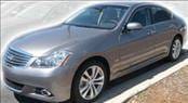 Infiniti M35 AVS Seamless Ventvisor Deflector - Chrome - 6PC - 796001