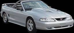 Ford Mustang APM Fiberglass Non-Functional Hood - Painted - 811130