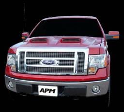 Ford F150 APM Fiberglass G-Force Power Functional Hood - Painted - 811480