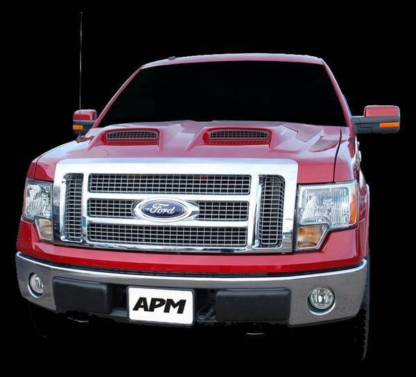 Ford F150 APM Fiberglass G-Force Power Functional Hood - Painted - 811480
