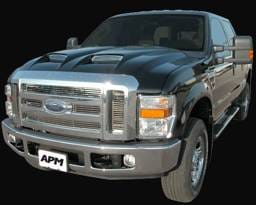 Ford Superduty APM Fiberglass G-Force Power Hood Functional Hood - Painted - 811300