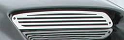 Ford F150 APM Stainless Steel Billet Vent Grille for G-Force Power Plastic Hood - 820013