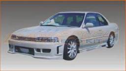 Honda Accord Bayspeed Black Widow Style Full Body Kit - 8309BW 1142BW 3018BW