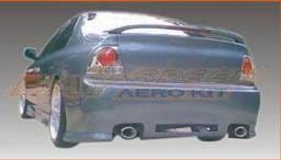 Honda Accord Bay Speed Black Window Rear Bumper - 3019BW